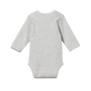 Nature Baby Long Sleeve Bodysuit Grey Marl Stripe