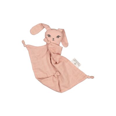 Burrow & Be Muslin Bunny Comforter Tan Rose