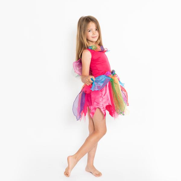 Pixie Fairy Dress Rainbow