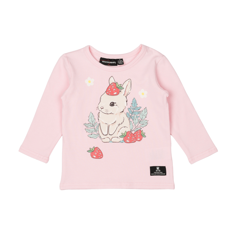 Rock Your Baby Strawbunny Tee