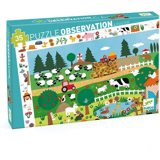 Farm Observation Puzzle 35pce