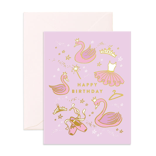 Happy Birthday Ballet Greeting Card