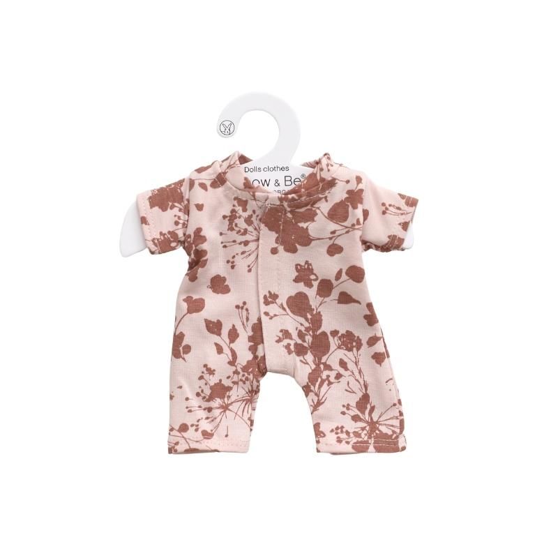 Burrow & Be Doll Clothing Flower Splash Romper