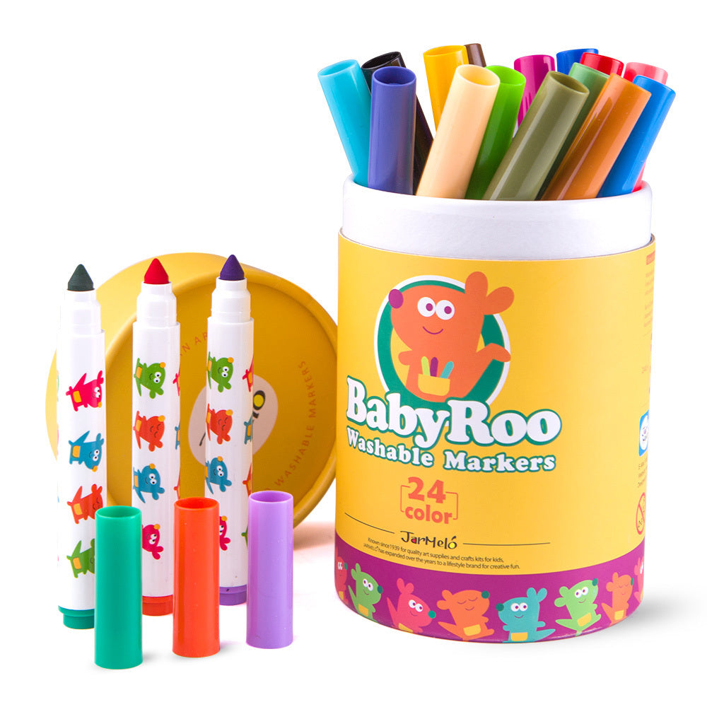 JarMelo Washable Markers 24 Colours