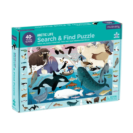 Search and Find Arctic Life Puzzle