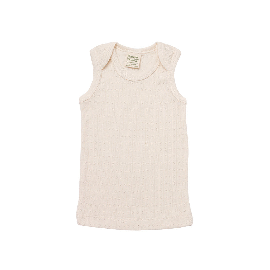 Nature Baby Singlet Pointelle