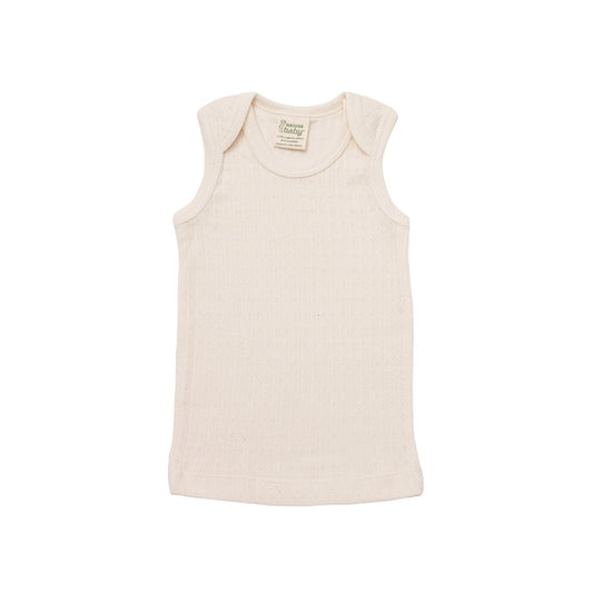 Nature Baby Singlet Pointelle