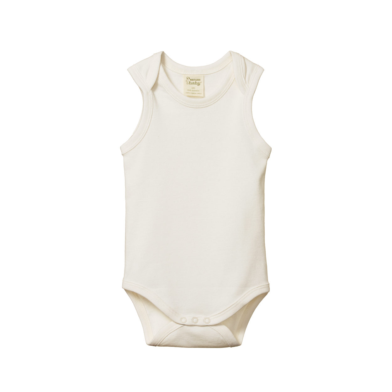 Nature Baby Singlet Bodysuit Natural