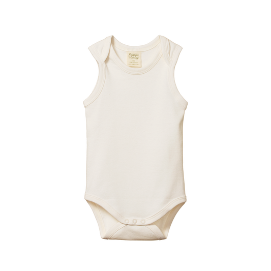 Nature Baby Singlet Bodysuit Natural