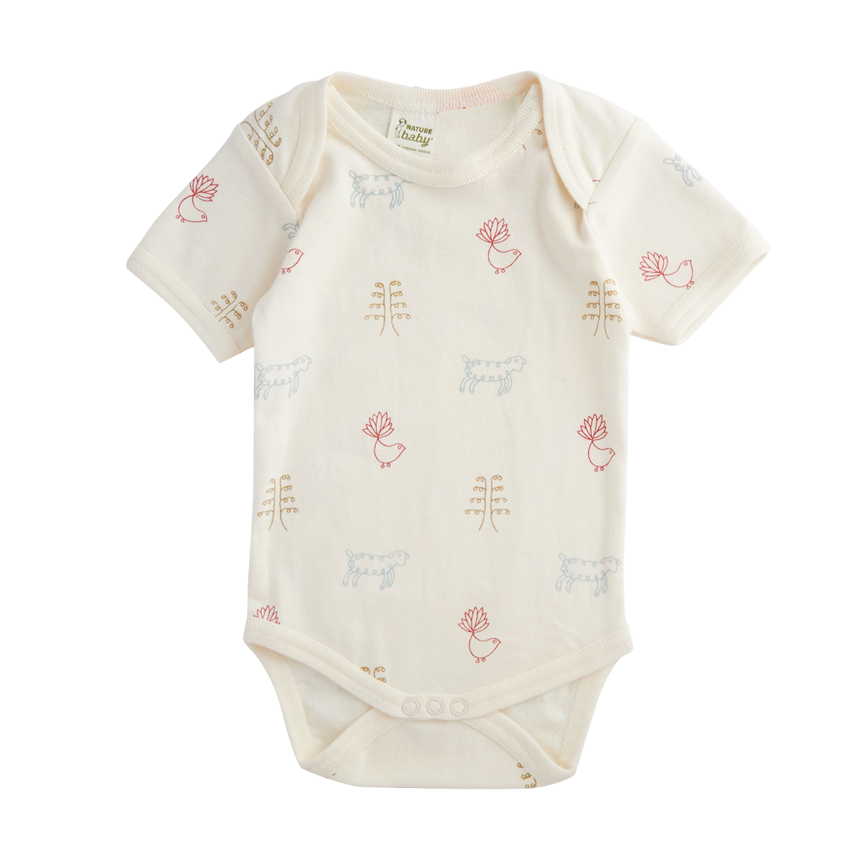 Nature Baby Short Sleeve Bodysuit Nature Baby Print