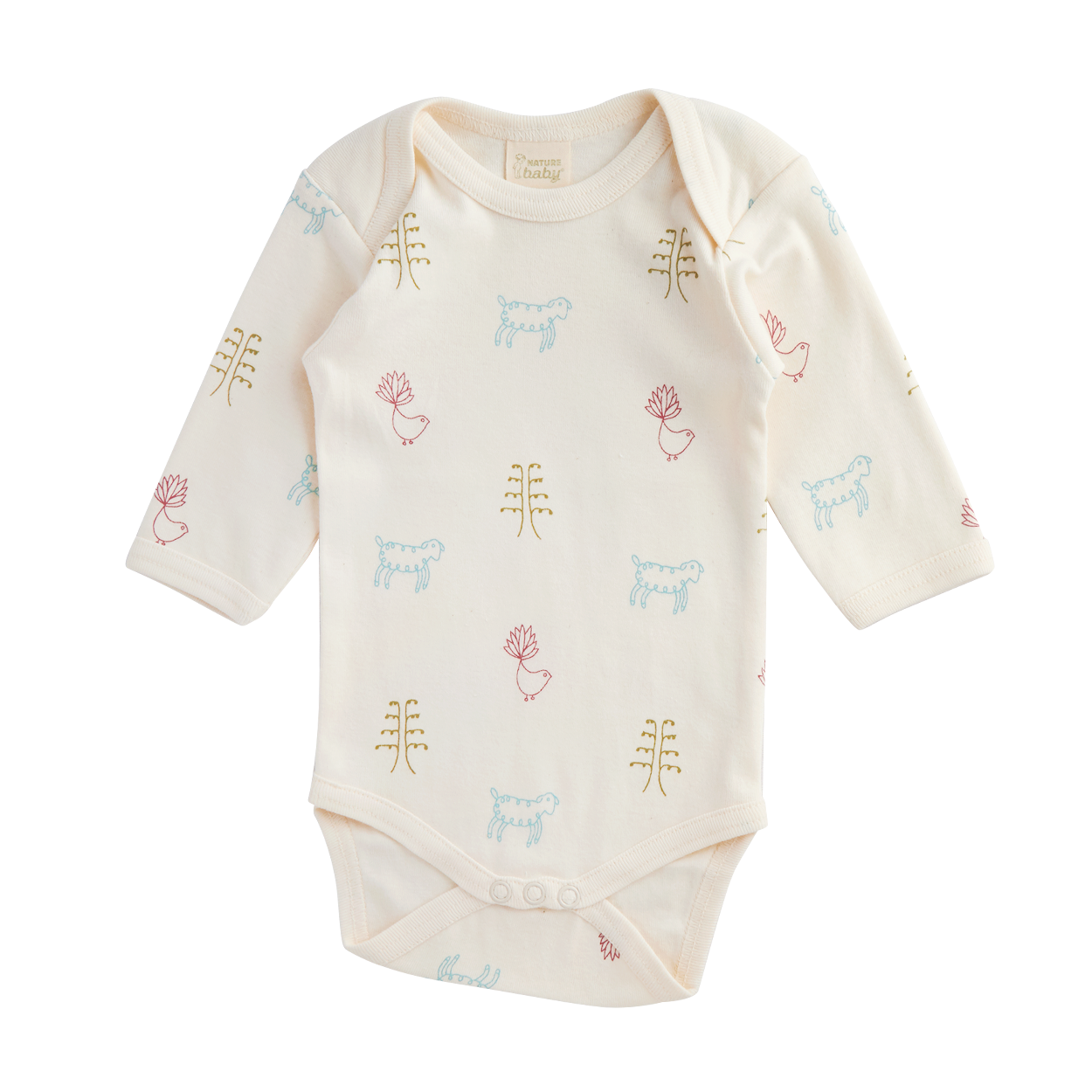 Nature Baby Long Sleeve Bodysuit Nature Baby Print
