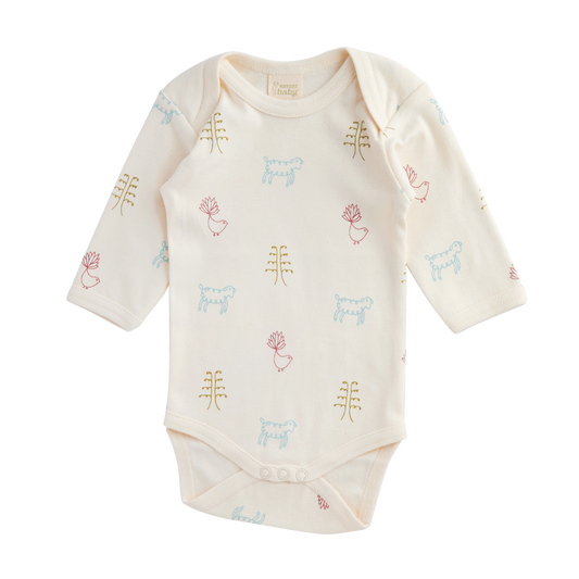 Nature Baby Long Sleeve Bodysuit Nature Baby Print