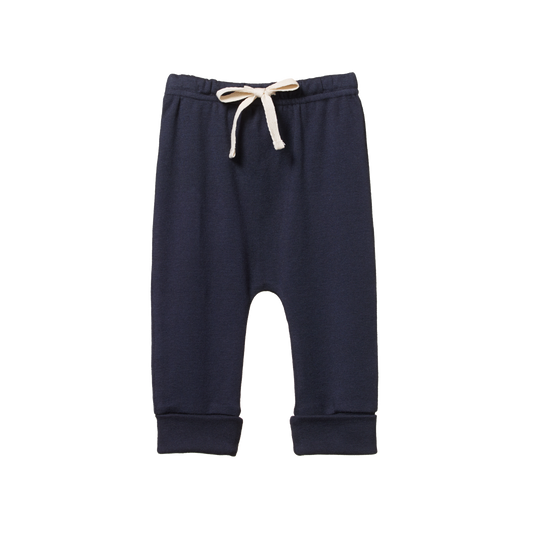 Nature Baby Drawstring Pants Navy