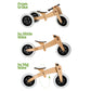 Wishbone Original 3-in-1 Balance Bike Wooden