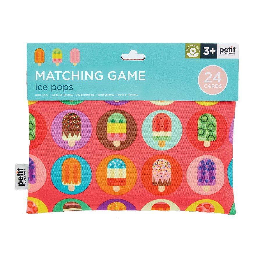 Le Petit Collage On-the-Go Matching Game Ice Pops