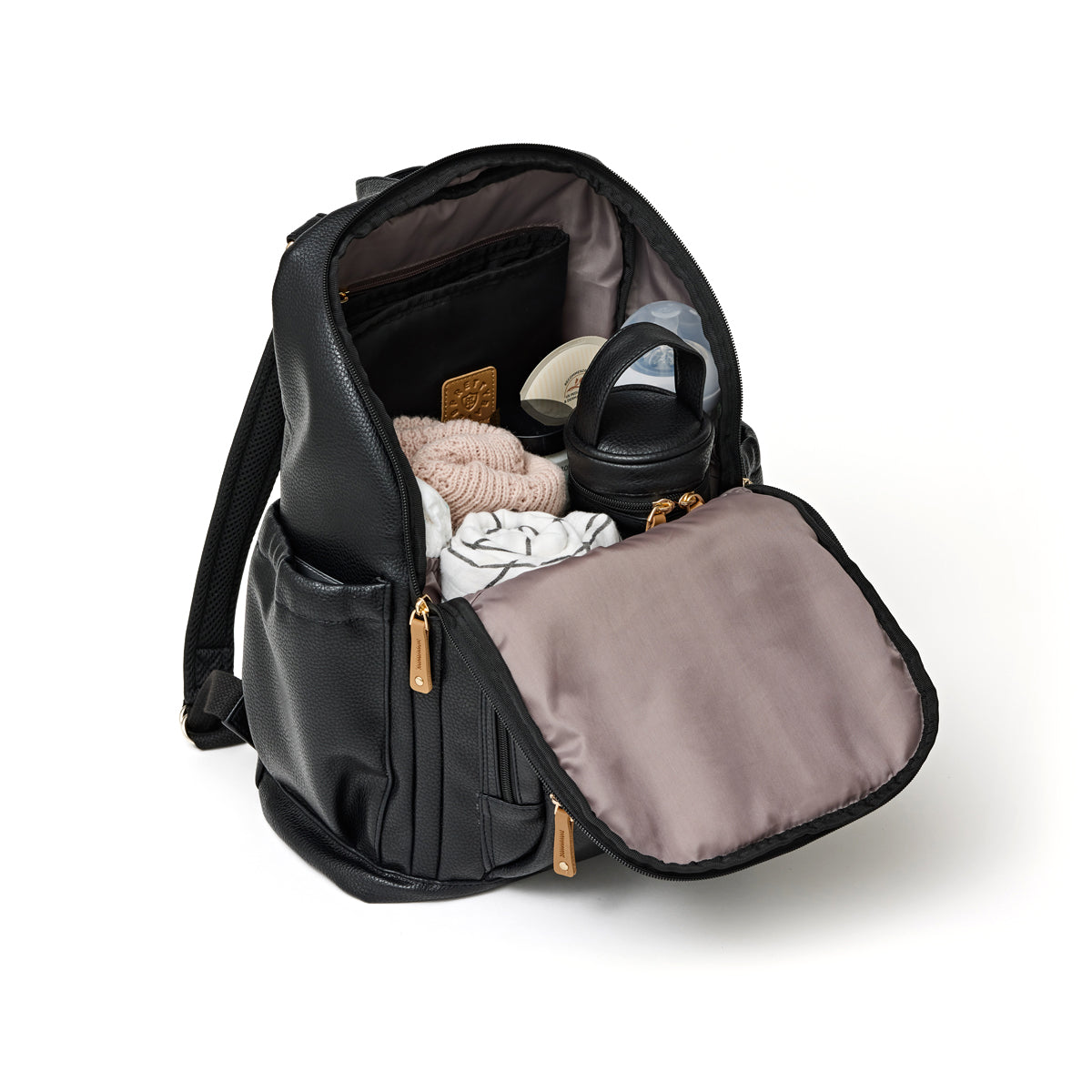 Pretty Brave Chloe Backpack Black Pebble