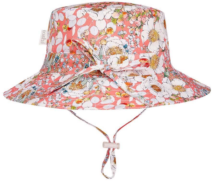 Toshi Sunhat Claire Tea Rose