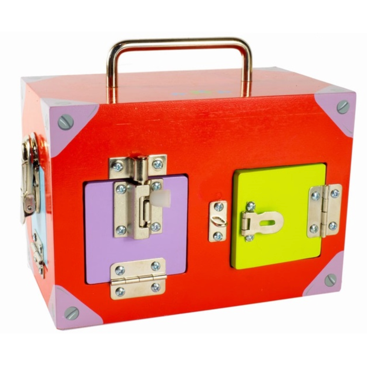 Red Lock Activity Box