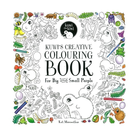 Kuwi's Creative Colouring Book