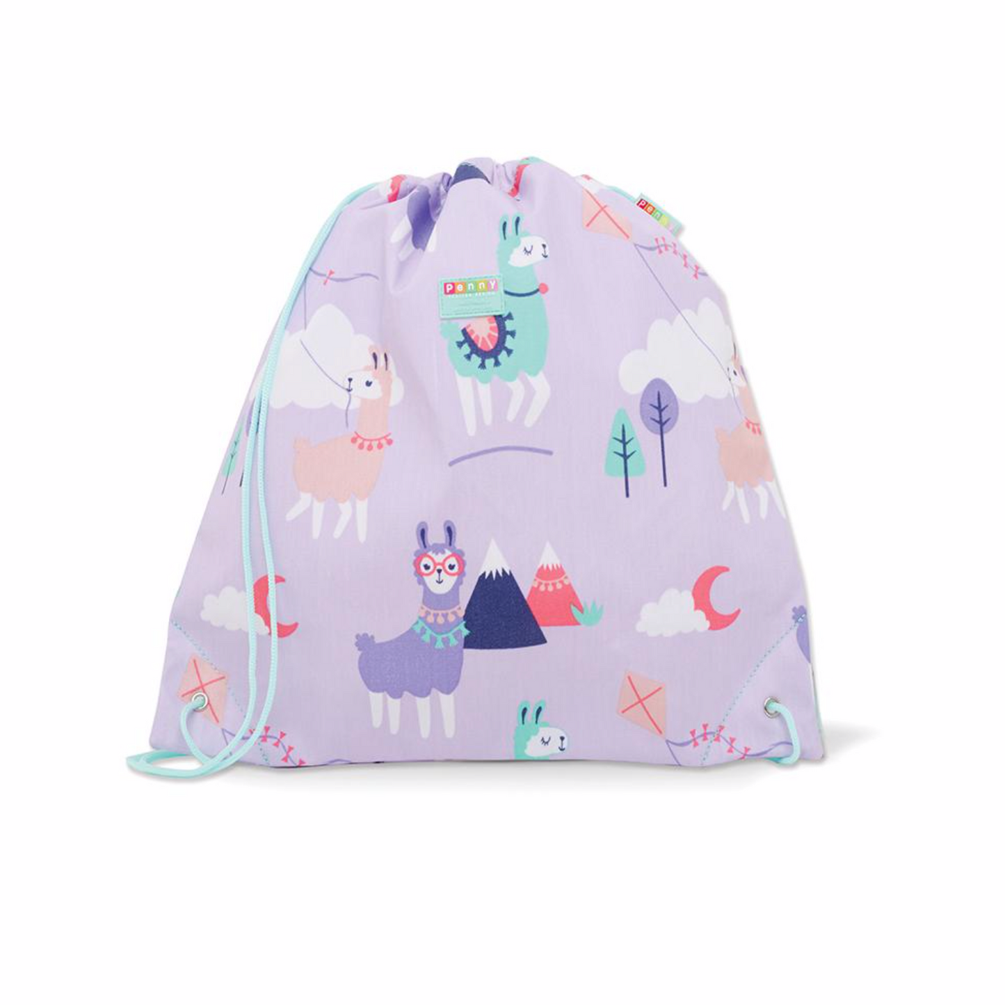 Penny Scallan Drawstring Bag Loopy Llama