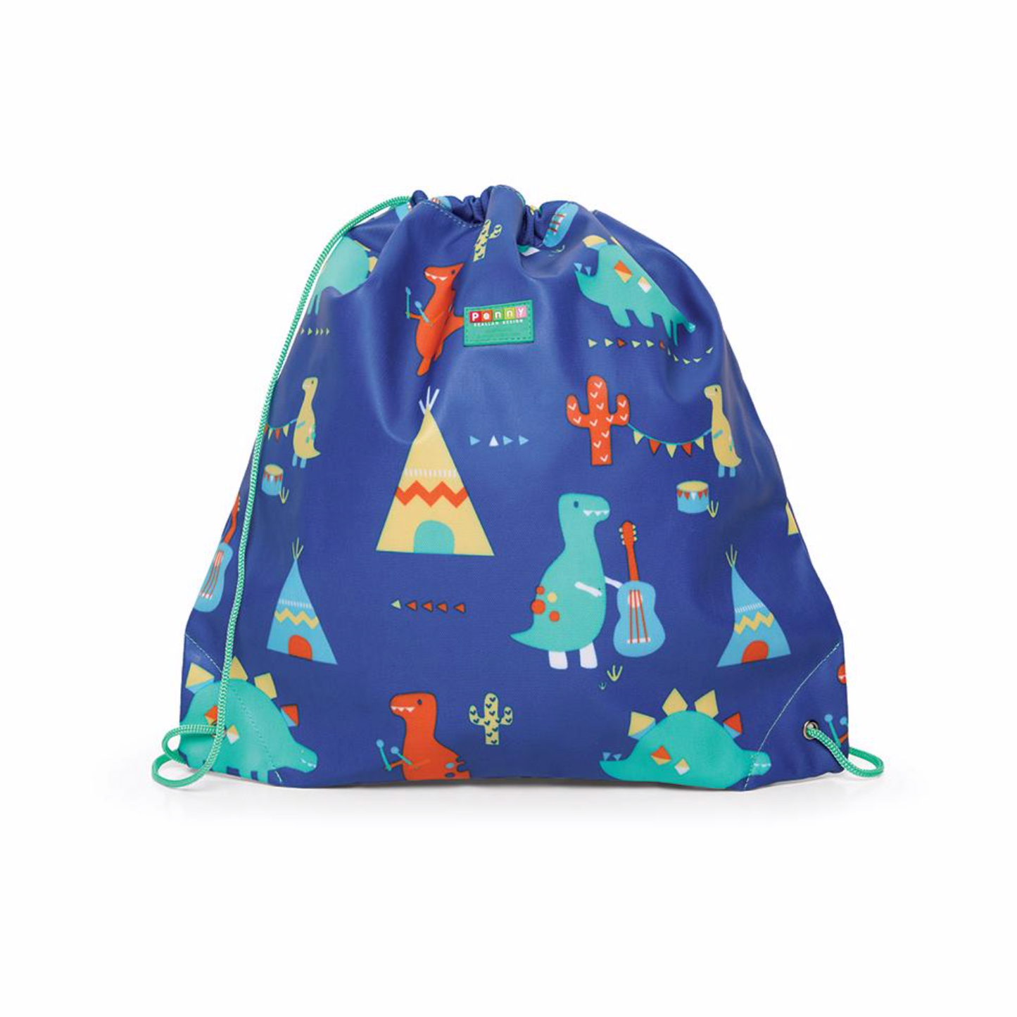 Penny Scallan Drawstring Bag Dino Rock