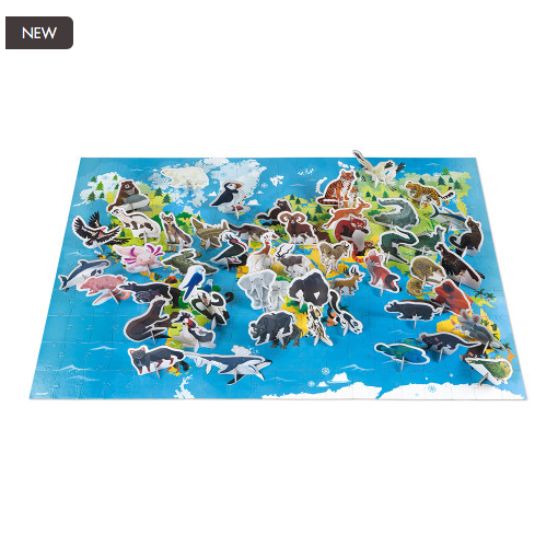 Janod Endangered Animals Puzzle