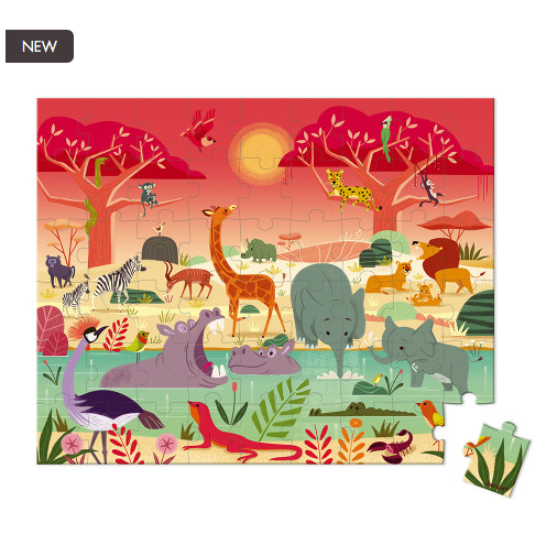 Janod Animals Reserve Puzzle