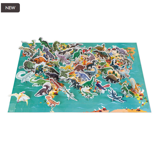 Janod Educational Dinosaur Puzzle