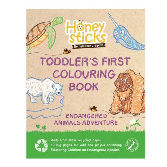 Honeysticks Colouring Book - Endangered Species