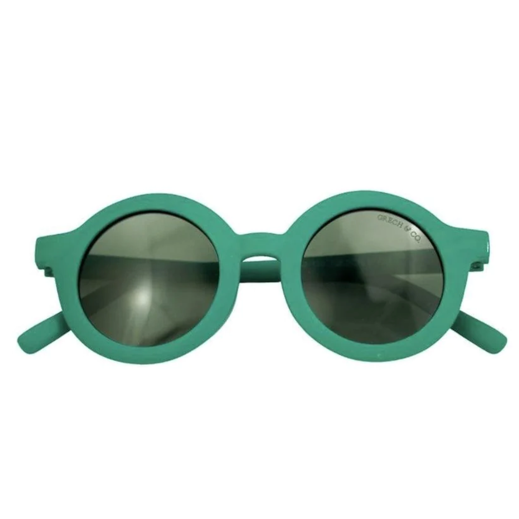 Grech & Co Original RoundSunglasses Emerald