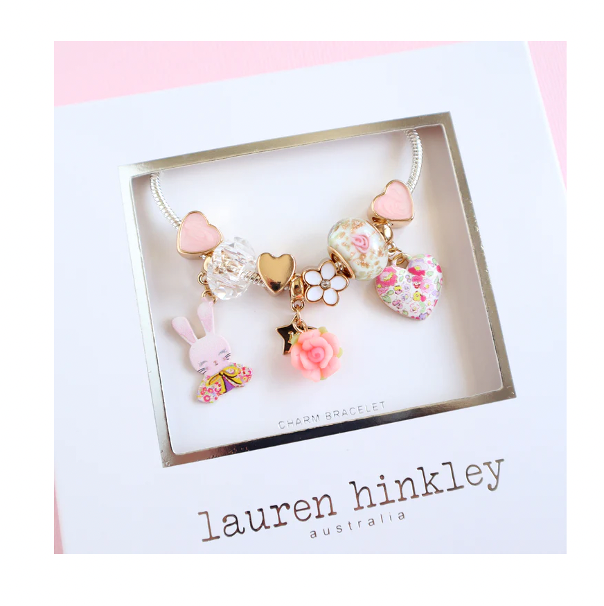 Lauren Hinkley Petite Fleur BunBun Charm Bracelet