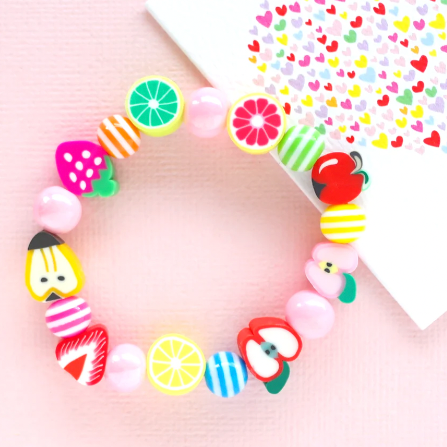 Lauren Hinkley Rainbow Fruity Elastic Bracelet