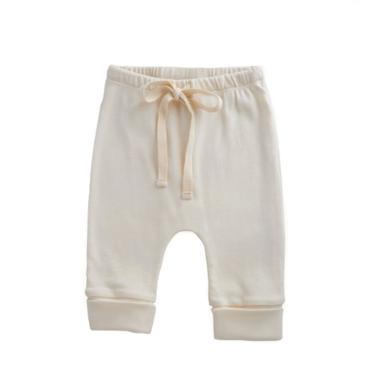 Nature Baby Drawstring Pants Natural