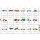 Cognitive Flash Cards Transport