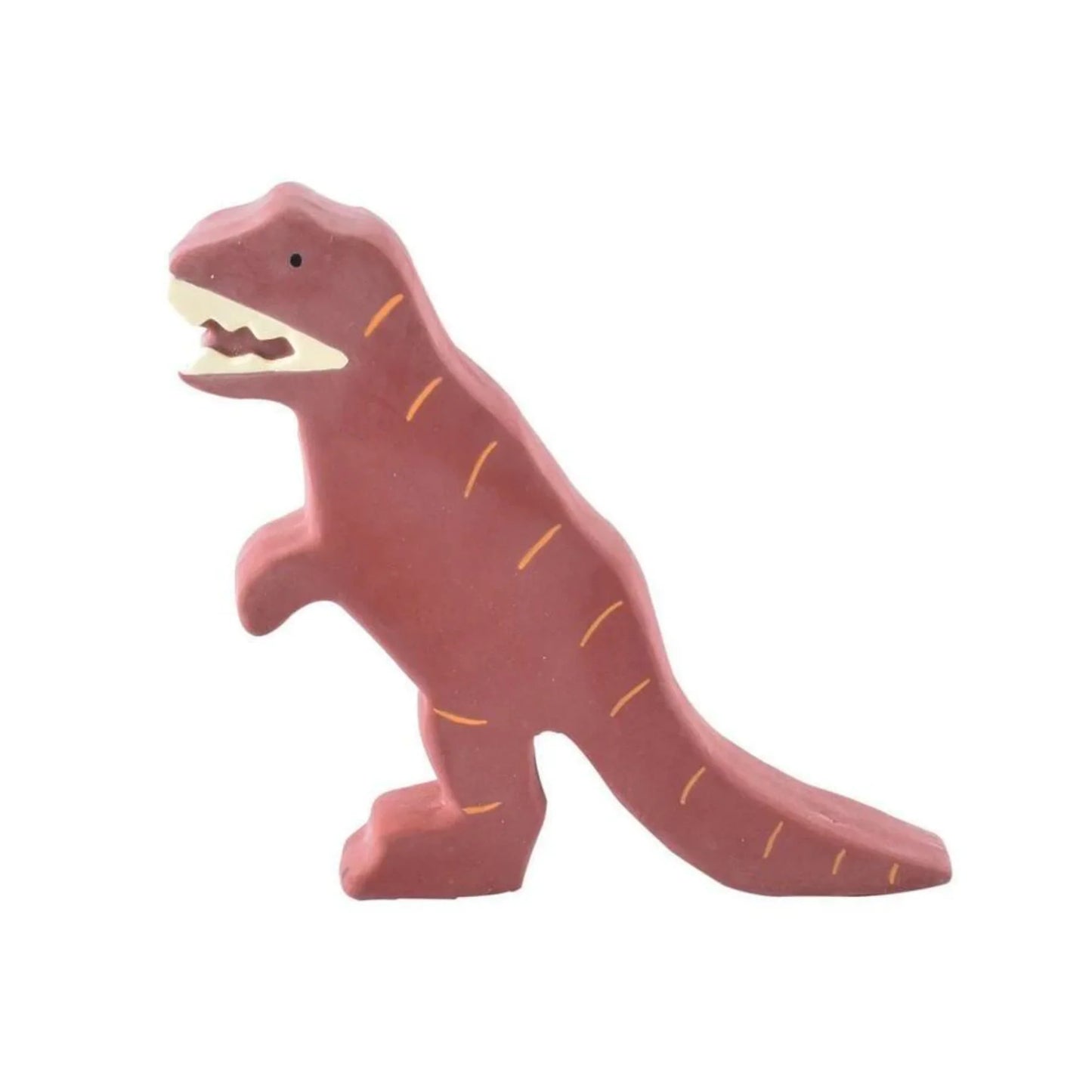 Tikiri Dino Buddies Natural Rubber Rattle & Bath Toy