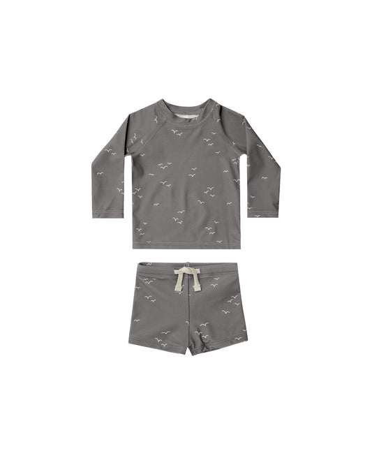 Rylee & Cru Rashguard Boys Set Ink