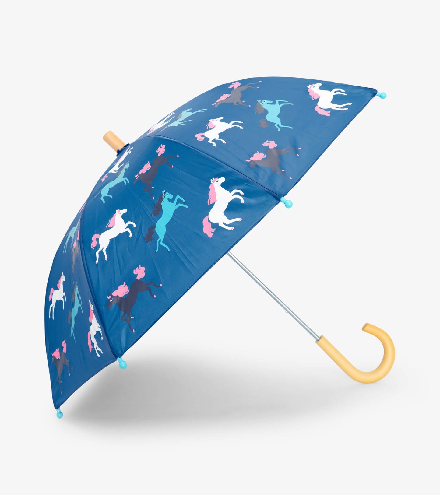 Hatley Colour Changing Umbrella Prancing Horses