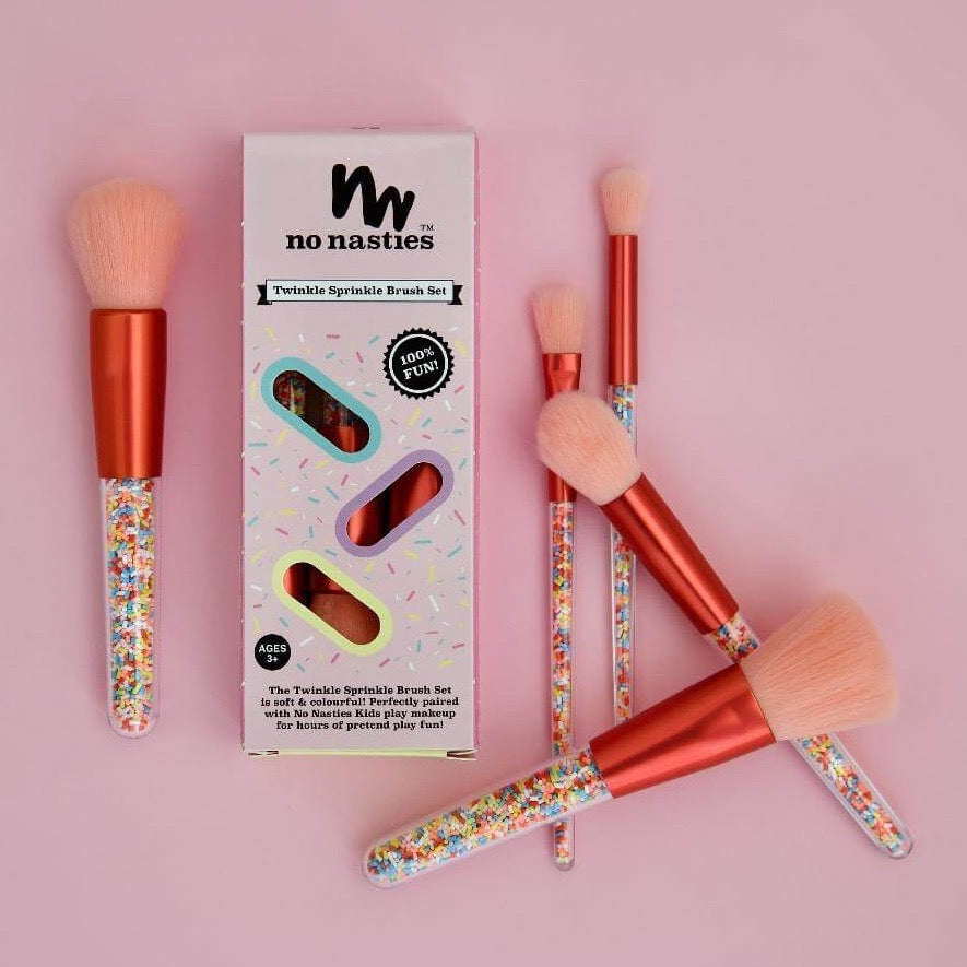 No Nasties Twinkle Sprinkle Brush Set