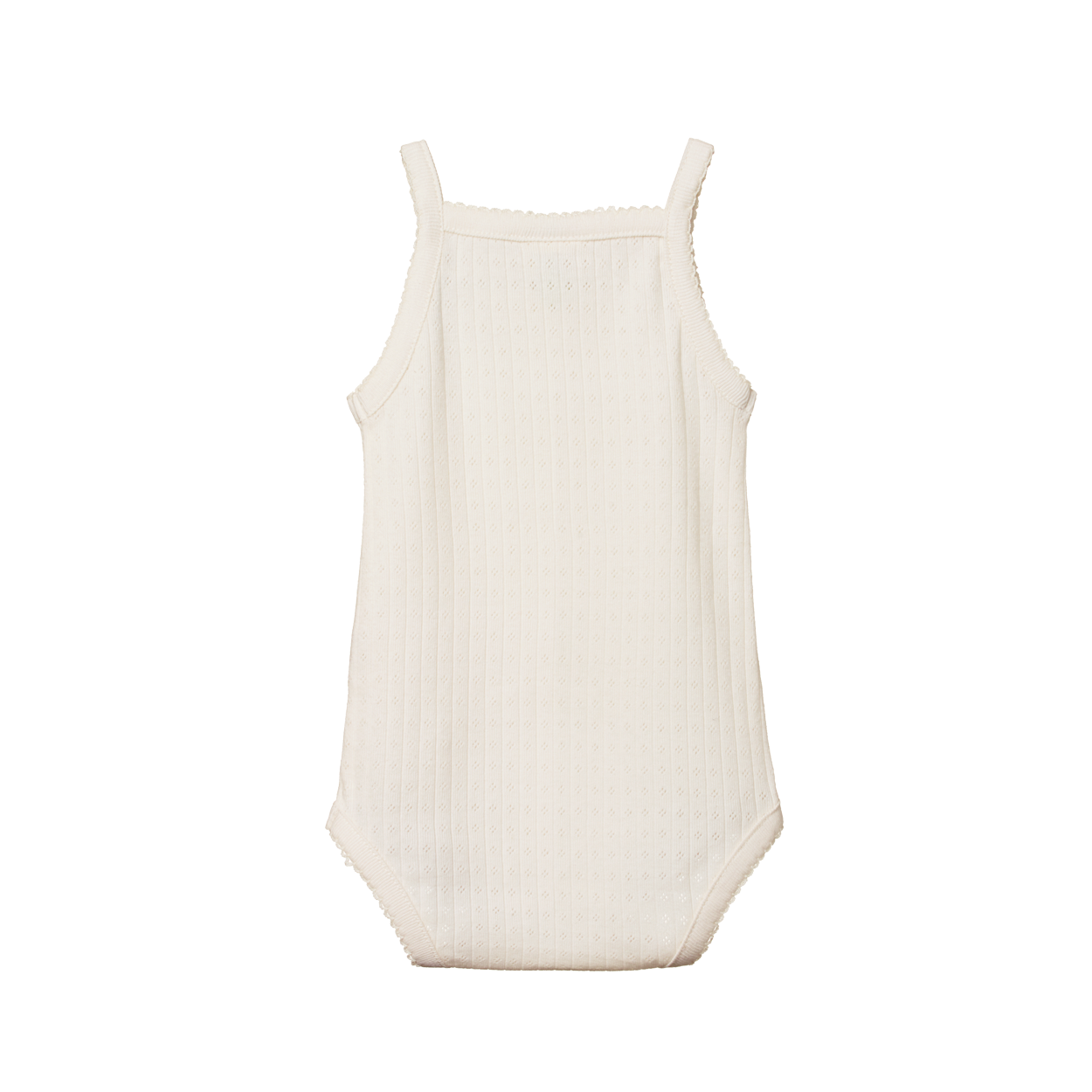 Nature Baby Camisole Bodysuit Pointelle Natural