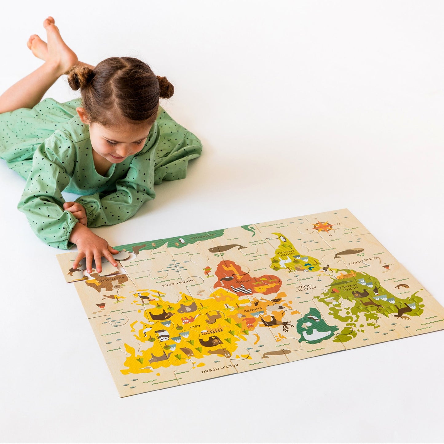 Le Petit Collage Our World Floor Puzzle