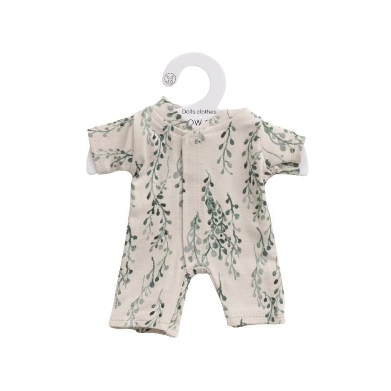 Burrow & Be Doll Clothing String of Pearls Romper