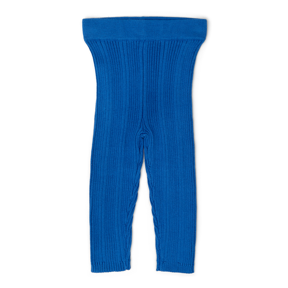 Grown Organic Ribbed Legging Cobalt