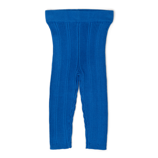 Grown Organic Ribbed Legging Cobalt