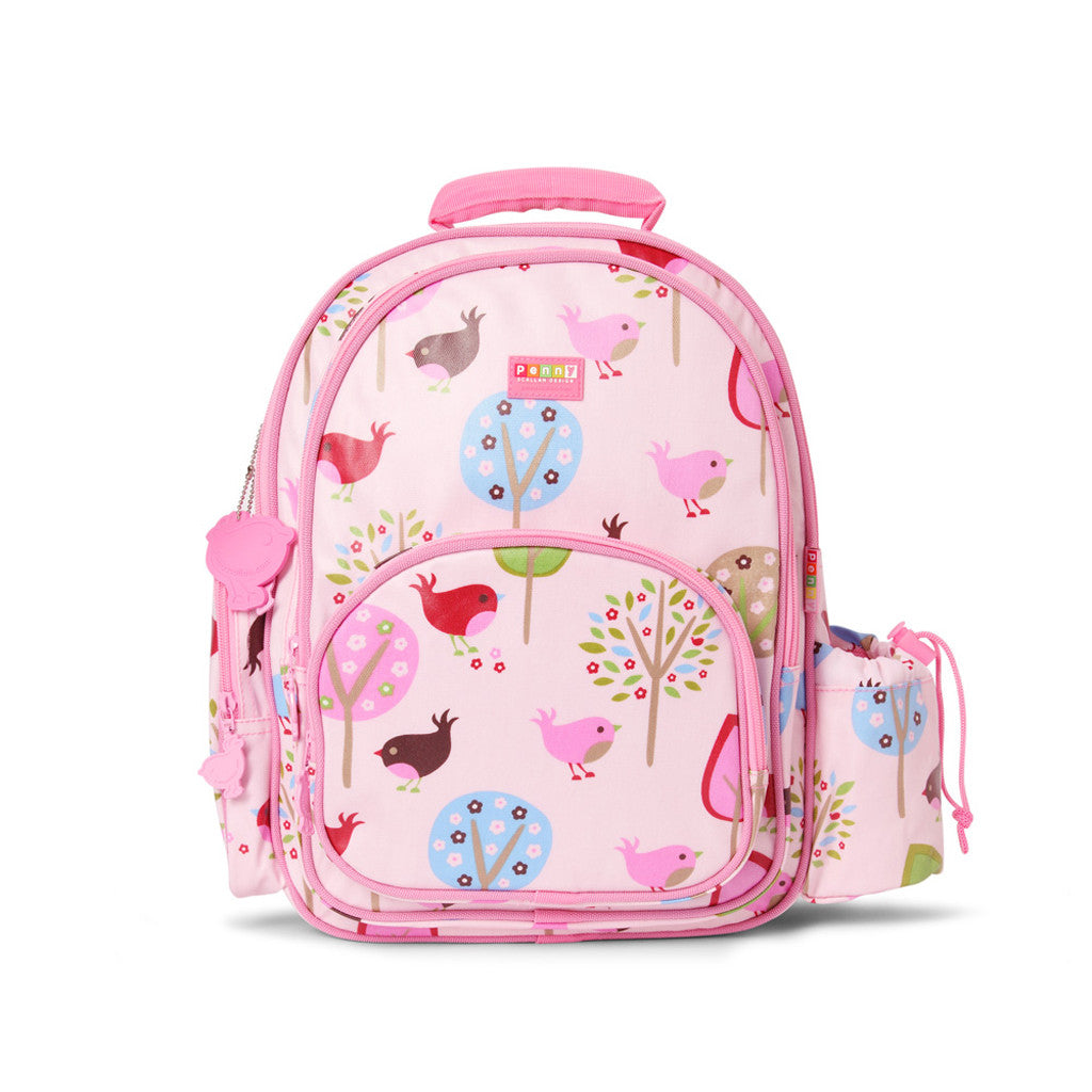 Penny Scallan Large Backpack Chirpy Bird