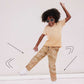 MINIKID Desert Sand Comfort Fit Pants