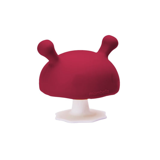 Mombella Mushroom Teether Chimney Red