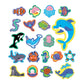 Ocean Life Foam Bath Shapes