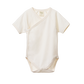 Nature Baby Short Sleeve Kimono Bodysuit Natural