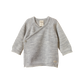 Nature Baby Merino Knit Kimono Jacket Light Grey Marl