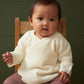 Nature Baby Merino Knit Kimono Jacket Natural